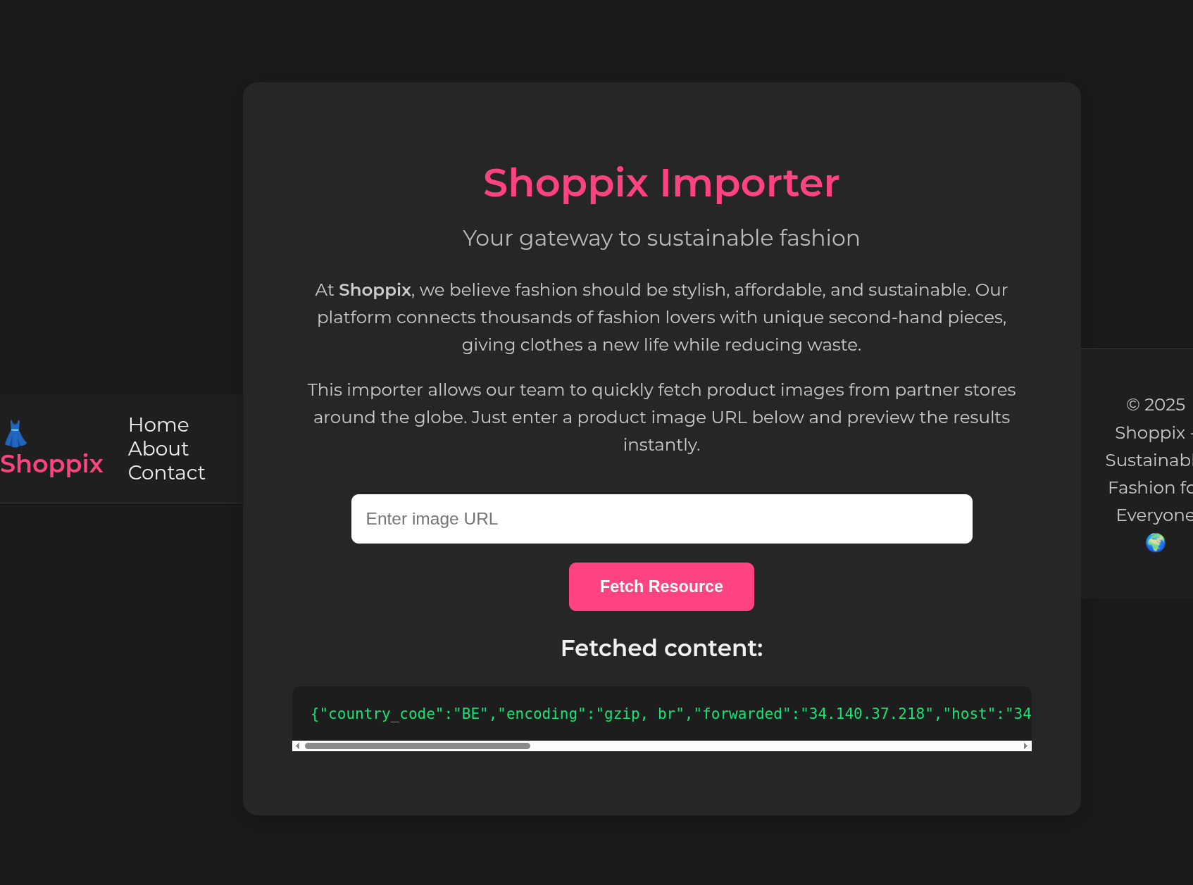 image of the ifconfig